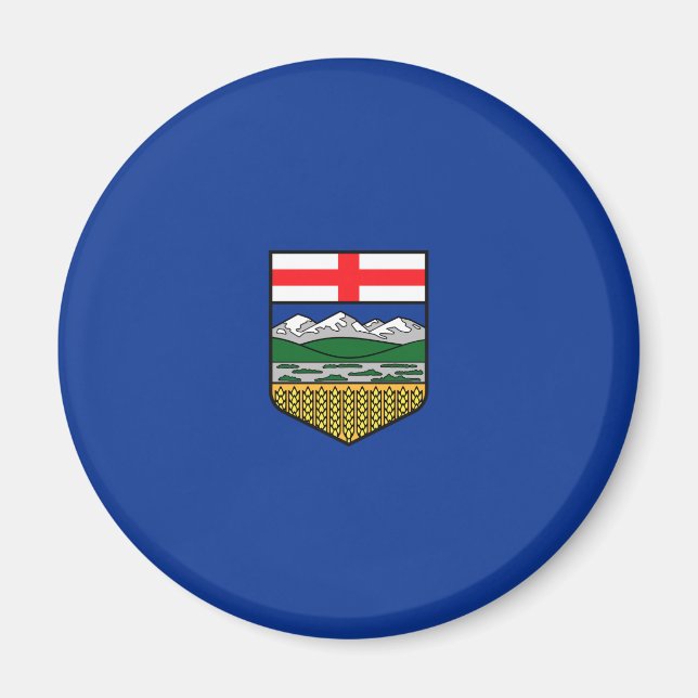 Flag of Alberta Magnet (Front)