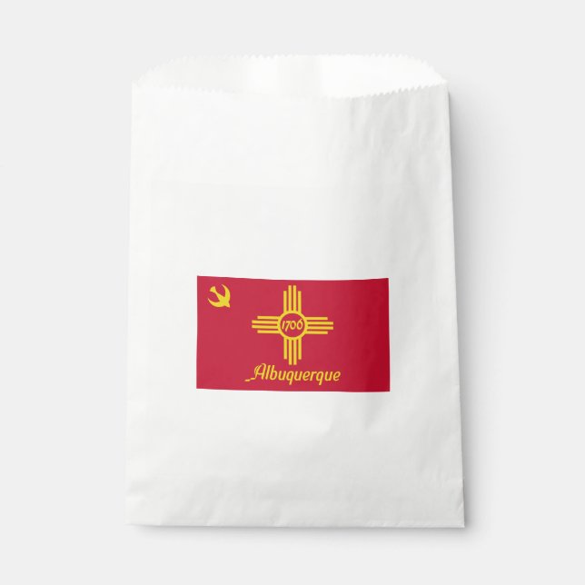 Flag of Albuquerque (New Mexico) Favour Bag (Front)