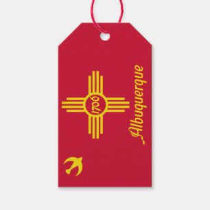 Flag of Albuquerque, New Mexico Gift Tags