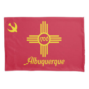 Flag of Albuquerque (New Mexico) Pillowcase