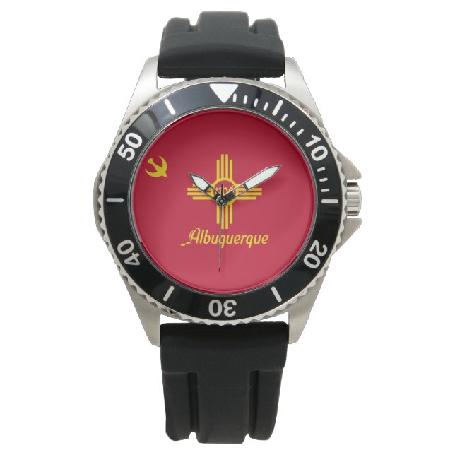 Flag of Albuquerque (New Mexico) Watch (Front)