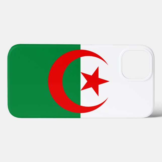 Flag of Algeria Case-Mate iPhone Case (Back (Horizontal))