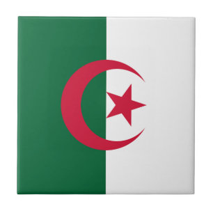 Flag of Algeria Ceramic Tile