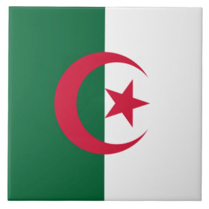 Flag of Algeria Ceramic Tile