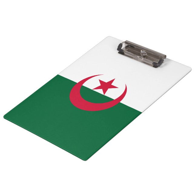 Flag of Algeria Clipboard (Angled)
