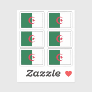  Flag of Algeria Collection pack of 6