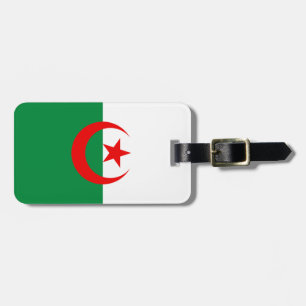 Flag of Algeria Easy ID Luggage Tag