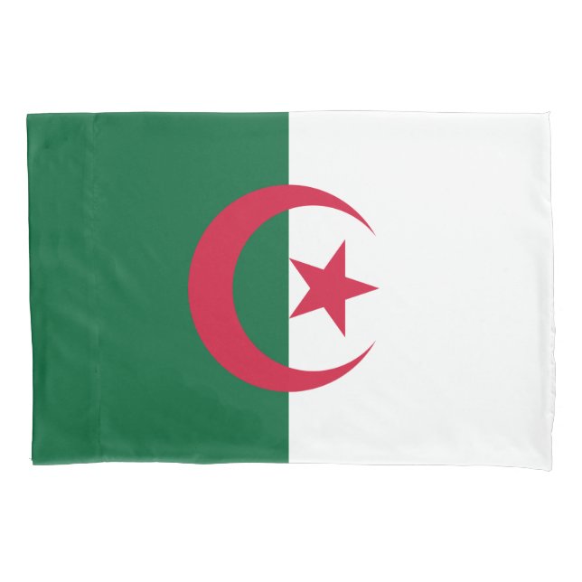 Flag of Algeria Pillowcase (Front)