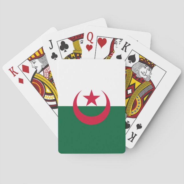Flag of Algeria Playing Cards (Back)