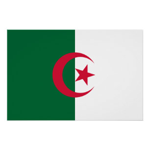 Flag of Algeria Poster