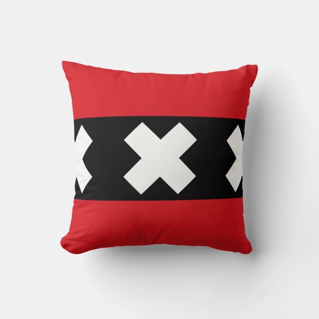 Flag of Amsterdam Cushion (Front)