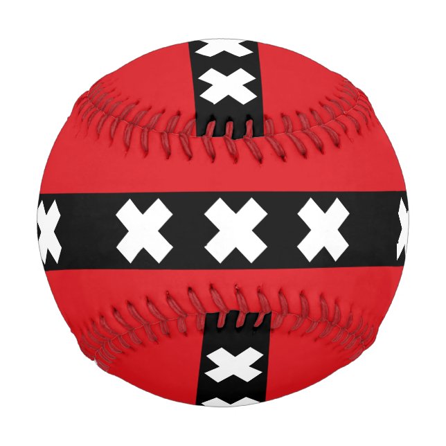 Flag of Amsterdam, Netherlands Baseball (Front)