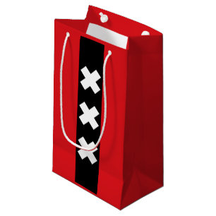 Flag of Amsterdam, Netherlands Small Gift Bag