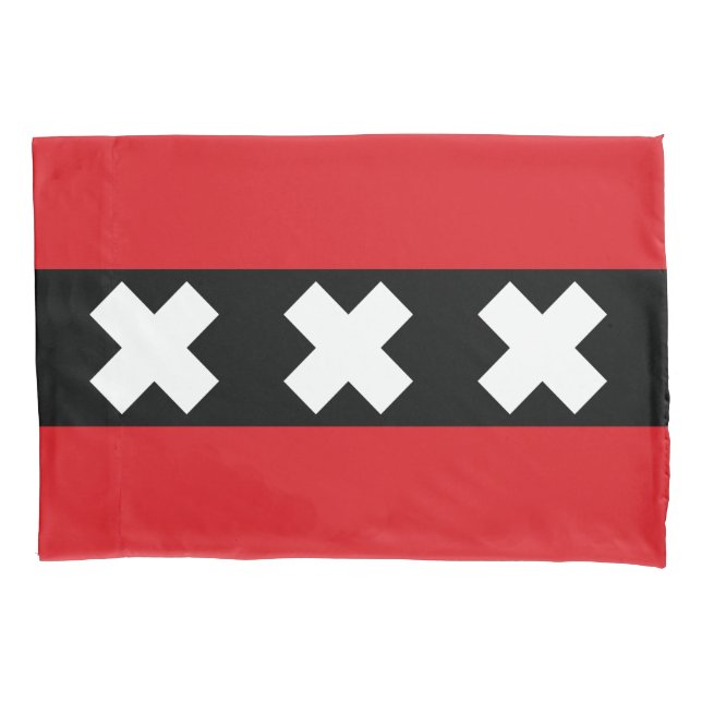 Flag of Amsterdam Pillowcase (Front)