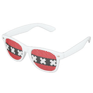 Flag of Amsterdam Retro Sunglasses