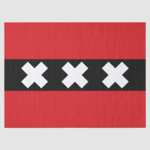 Flag of Amsterdam Tissue Paper