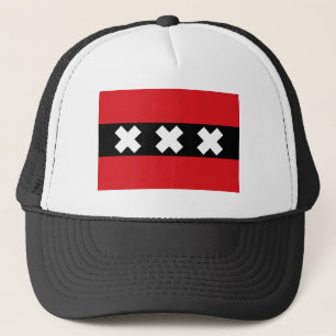 Flag of Amsterdam Trucker Hat