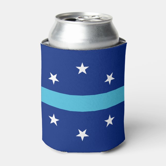 Flag of Anaheim, California Can Cooler (Can Front)