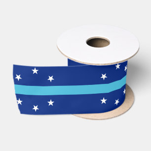 Flag of Anaheim, California Satin Ribbon