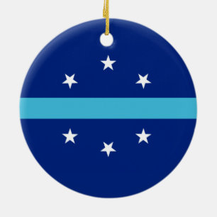 Flag of Anaheim (California, USA) Ceramic Ornament