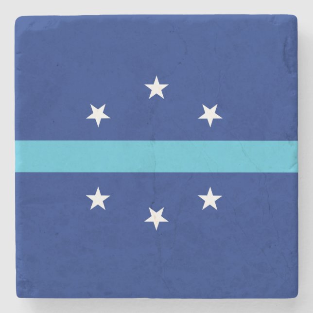 Flag of Anaheim (California, USA) Stone Coaster (Front)