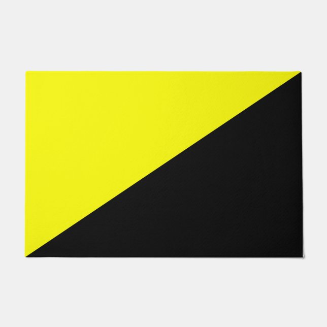 Flag of Anarcho-Capitalism Doormat (Front)