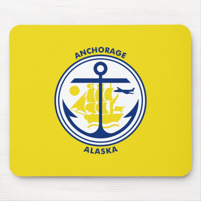Flag of Anchorage Mouse Pad (Front)