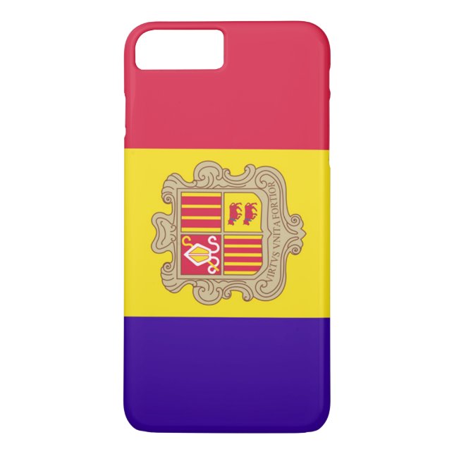 Flag of Andorra Case-Mate iPhone Case (Back)