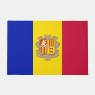 Flag of Andorra Doormat