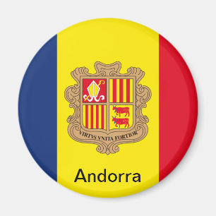 Flag of Andorra Magnet