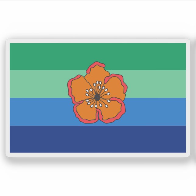 Flag of Angaur State, Palau (Front)