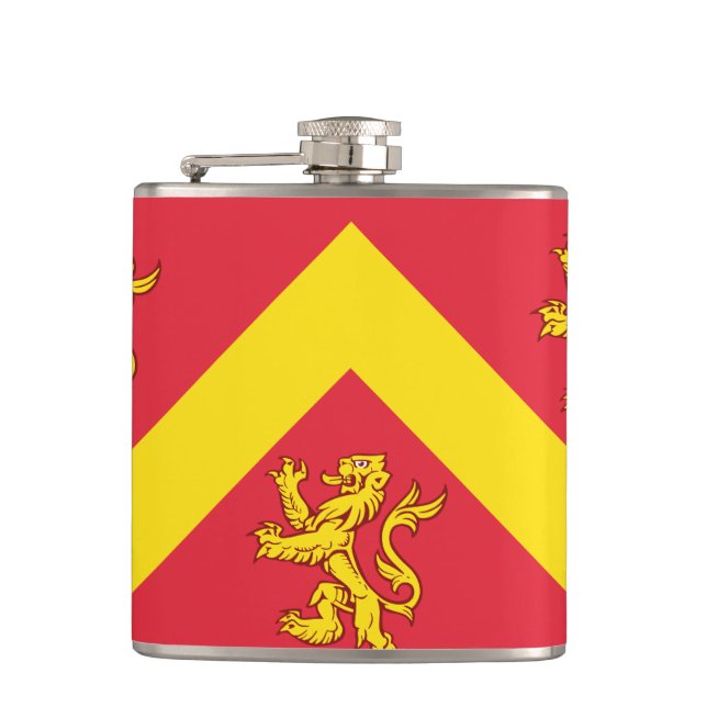 Flag of Anglesey Flask (Front)