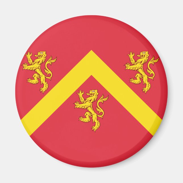 Flag of Anglesey Magnet (Front)