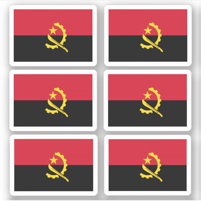 Flag of Angola - a collection (Front)