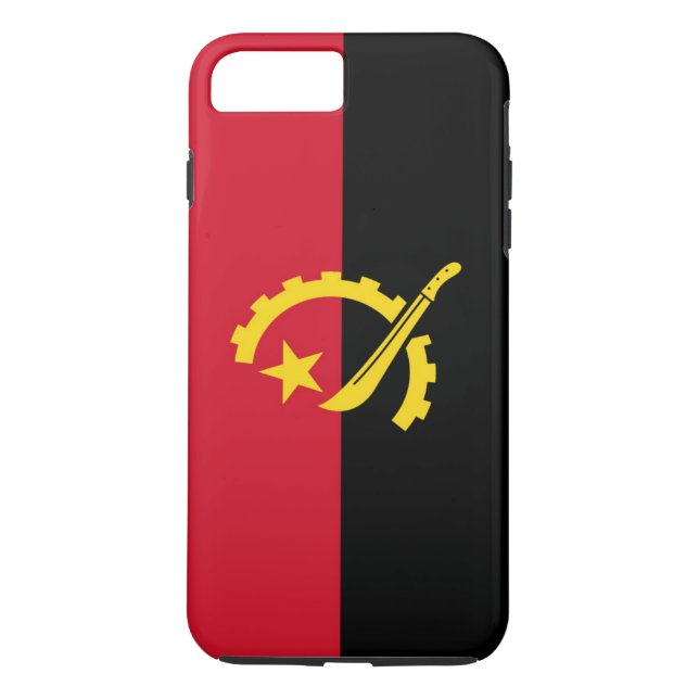 Flag of Angola Case-Mate iPhone Case (Back)