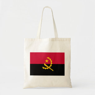 Flag of Angola Tote Bag