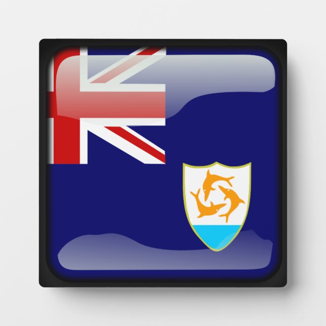 Flag of Anguilla Plaque (Front)