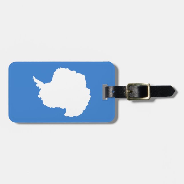 Flag of Antarctic Luggage Tag (Front Horizontal)