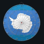 Flag of Antarctica Metal Cage Dartboard<br><div class="desc">Flag of Antarctica Metal Cage Dartboard</div>