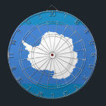 Flag of Antarctica Metal Cage Dartboard<br><div class="desc">Flag of Antarctica Metal Cage Dartboard</div>