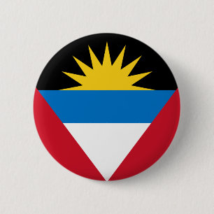 Flag of Antigua and Barbuda 6 Cm Round Badge