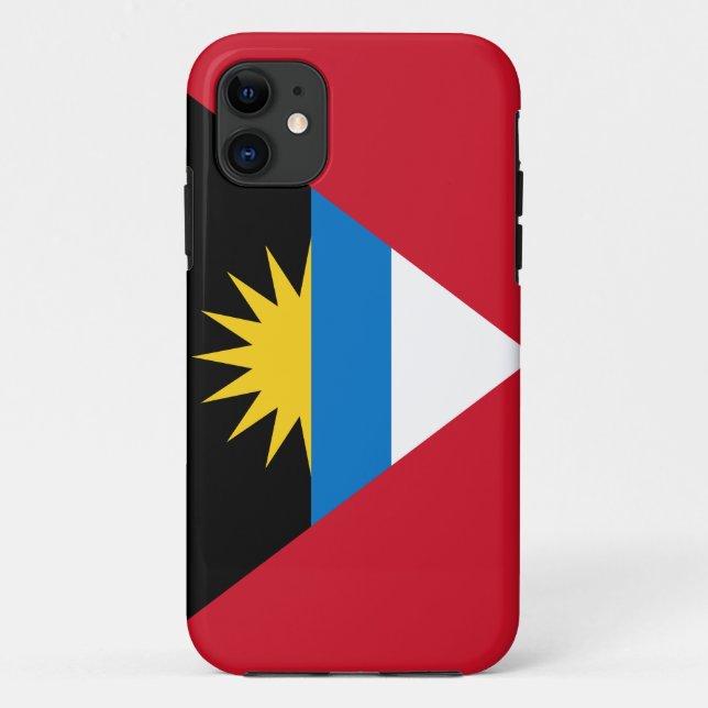Flag of Antigua and Barbuda Case-Mate iPhone Case (Back)