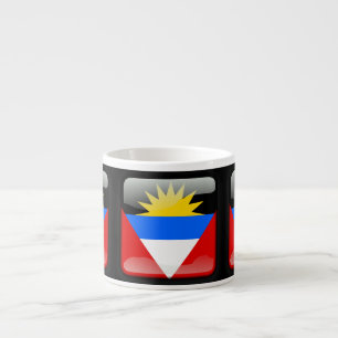 Flag of Antigua and Barbuda Espresso Cup