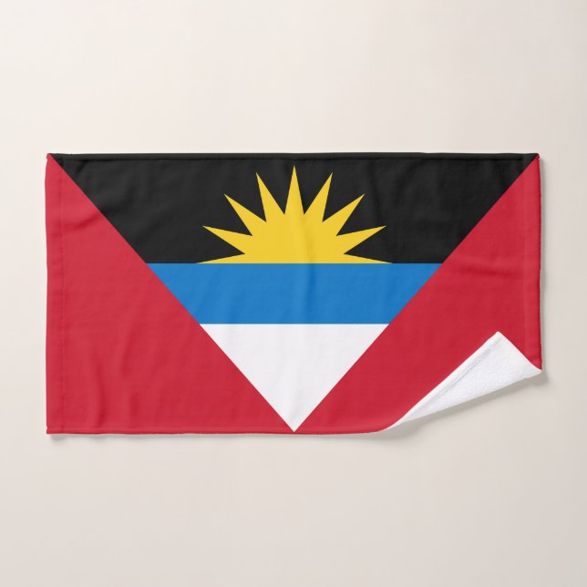Flag of Antigua and Barbuda Hand Towel (Hand Towel)