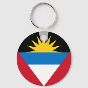 Flag of Antigua and Barbuda Key Ring