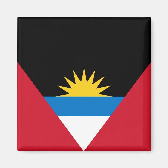 Flag of Antigua and Barbuda Magnet (Front)