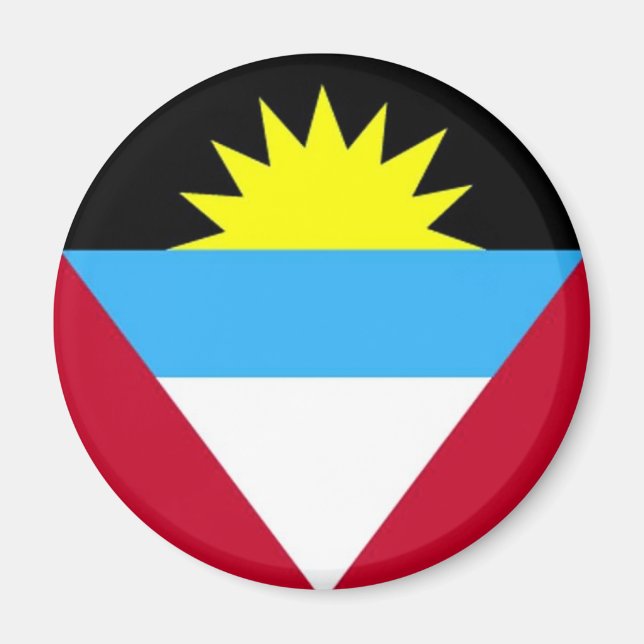 Flag of Antigua and Barbuda Magnet (Front)