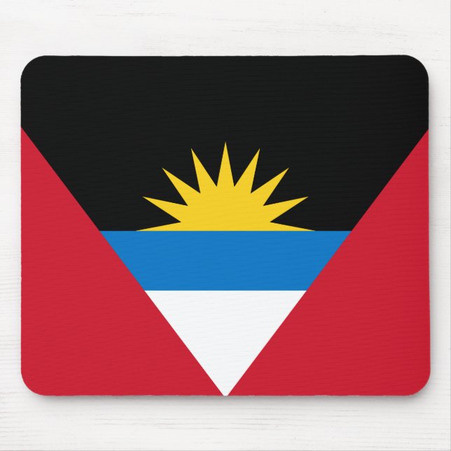 Flag of Antigua and Barbuda Mouse Pad (Front)