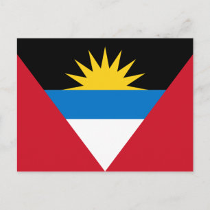 Flag of Antigua and Barbuda Postcard