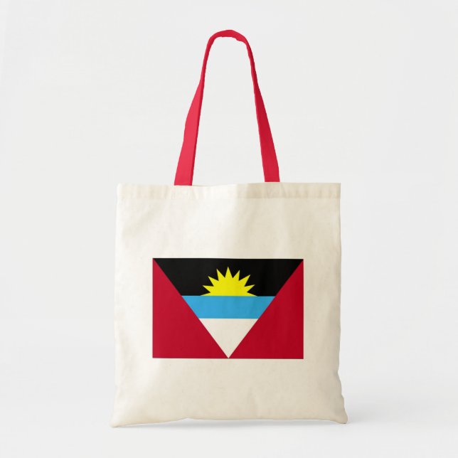 Flag of Antigua and Barbuda Tote Bag (Front)
